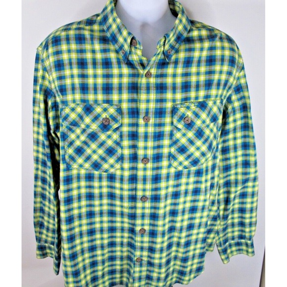 Duluth Trading Co Other - Men's Large Duluth Trading Co Long Sleeve Plaid Multicolor Button Down Shirt